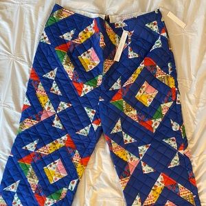Lisa Says Gah Quilted Pants